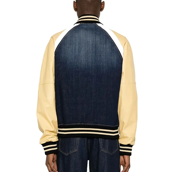 Áo Khoác Nam Dsquared2 Street College Panelled Bomber Jacket S74AM1451 Phối Màu Size 46