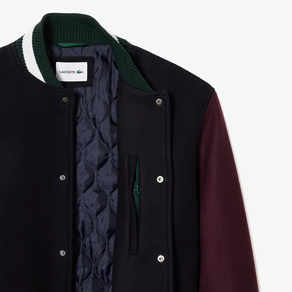 Áo Khoác Nam Lacoste BH5947 53N PI9 Phối Màu Size 48