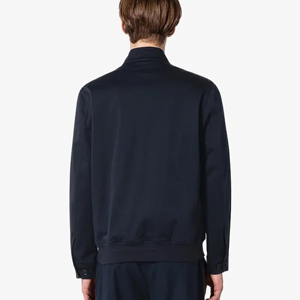 Áo Khoác Nam Lacoste Harrington jacket Regular BH217E-166 Màu Xanh Navy Size 50