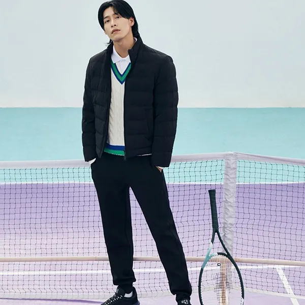 Áo Khoác Nam Lacoste Jacket BH590E 031 Màu Đen