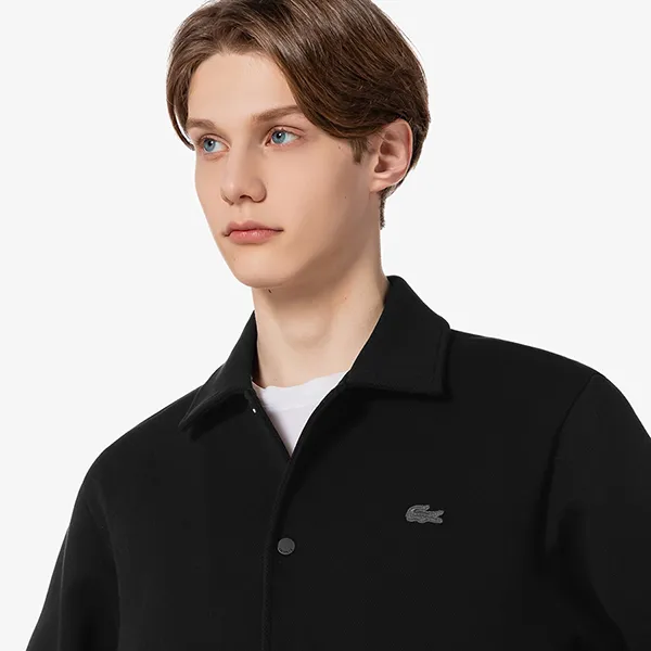 Áo Khoác Nam Lacoste Men's Kara Sweat SH230E 55G 031 Màu Đen Size 3