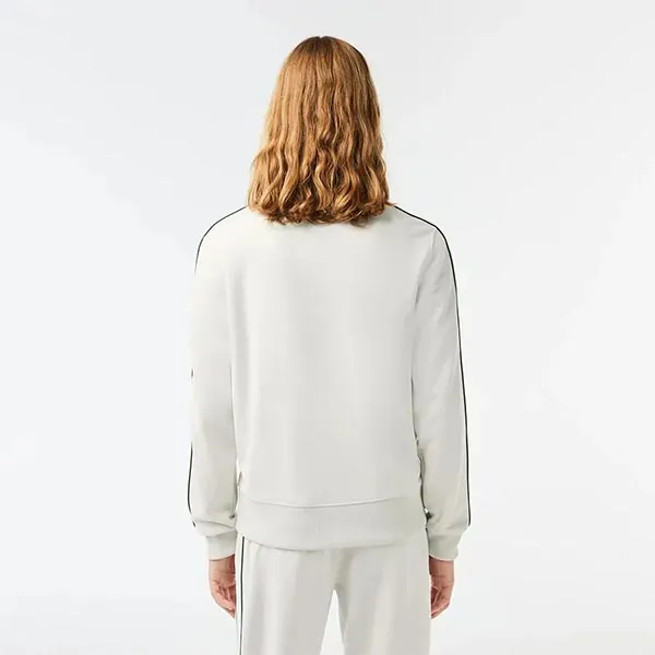Áo Khoác Nam Lacoste Paris Piqué Track Jacket SH1457 53N 70V Màu Trắng Size 4
