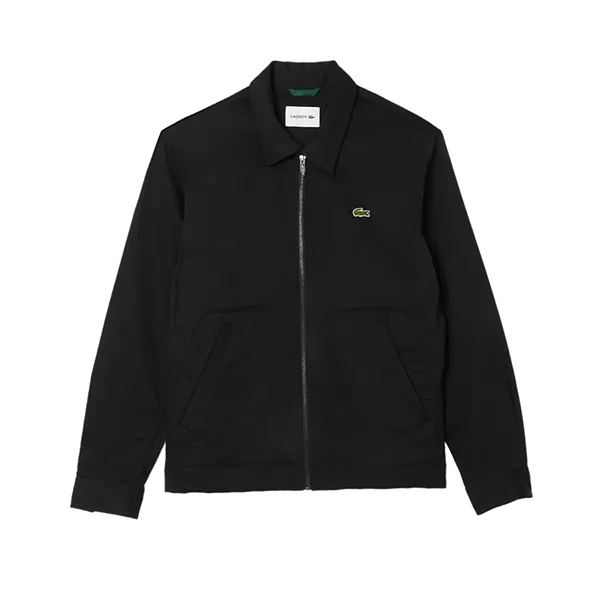 Áo Khoác Nam Lacoste Shirt Type Outerwear BH1159 55G 031 Màu Đen Size 50