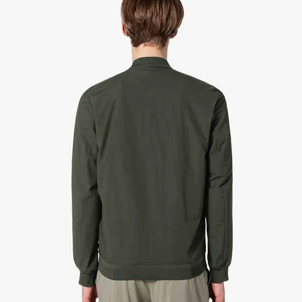 Áo Khoác Nam Lacoste Summer Stadium Jumper BH605E-HCF Màu Xanh Rêu Size 48