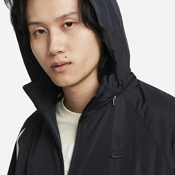 Áo Khoác Nam Nike Swoosh Men’s Woven Jacket FB7878-010 Màu Đen Size S