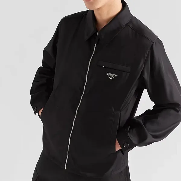 Áo Khoác Nam Prada Reconnect Jacket Màu Đen Size 50
