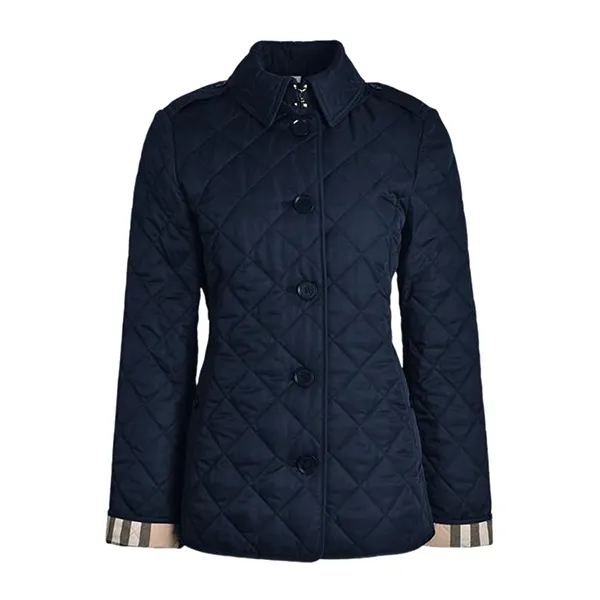Áo Khoác Nữ Burberry Jacket 80530481005 Màu Xanh Navy Size XS
