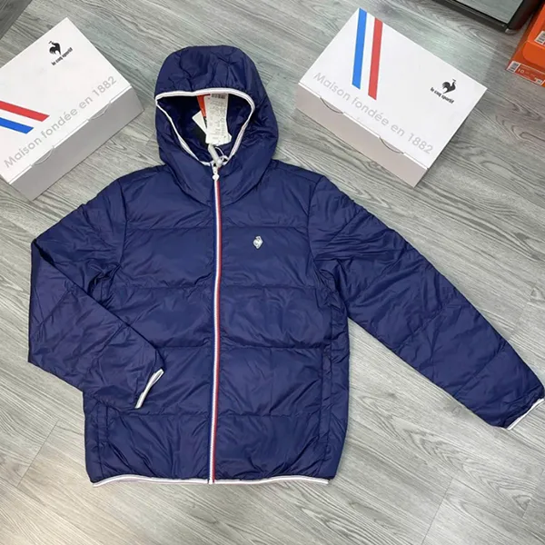 Áo Khoác Phao Le Coq Sportit Warm Màu Xanh Navy Size S