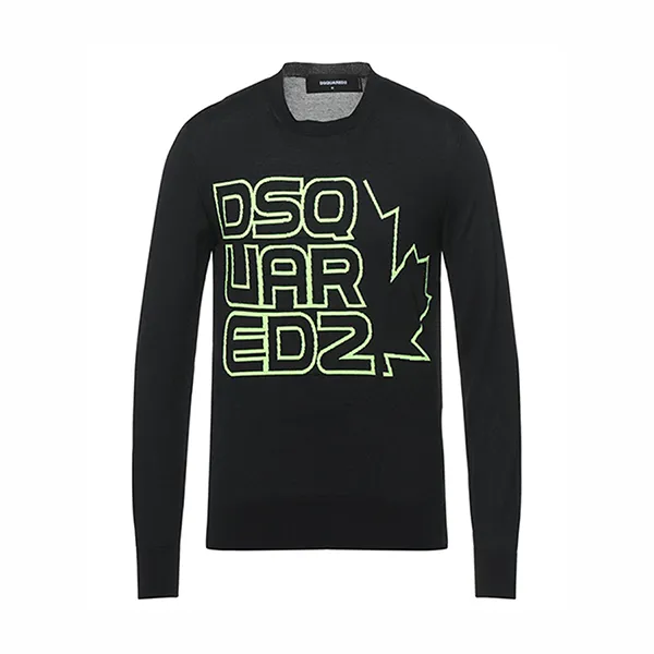 Áo Len Nam Dsquared2 Black Men's Jumper Màu Đen Size S