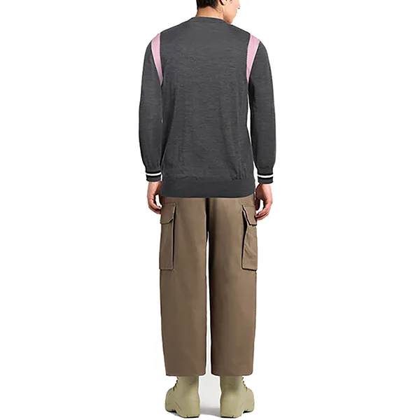 Áo Len Nam DSquared2 S74HA1395 Màu Xám Size XS