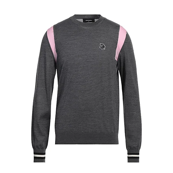 Áo Len Nam DSquared2 S74HA1395 Màu Xám Size XS