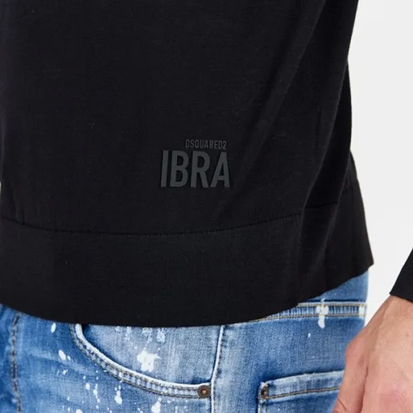 Áo Len Nam DSquared2 S78HA0033 Màu Đen Size S