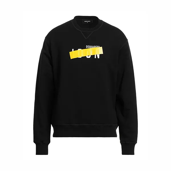 Áo Nỉ Nam Dsquared2 Sweatshirts 10057259 Black Màu Đen Size S