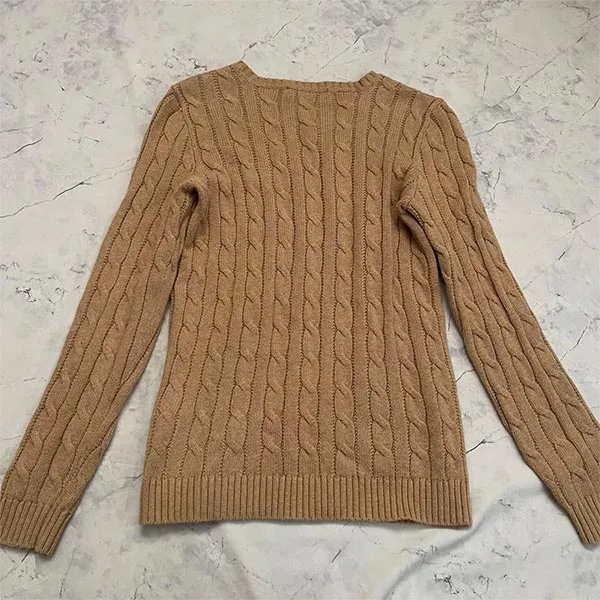 Áo Nỉ Nữ Ralph Lauren Gassed Sweatshirts 200962263005 Màu Nâu Size S