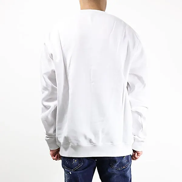 Áo Nỉ Sweater Nam Dsquared2 Icon S79GU0094 Màu Trắng Size S