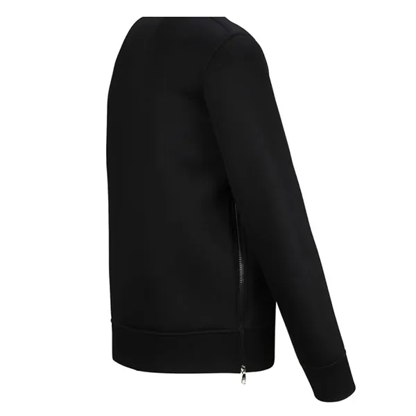 Áo Nỉ Sweater Nam Neil Barrett Black Flame Thunderbolt Bonded PBJS501S Màu Đen Size S