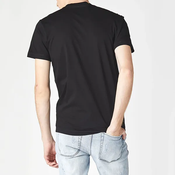Áo Phông Nam Dsquared2 Icon Spray Cool T-Shirt S79GC0039 S23009 Màu Đen