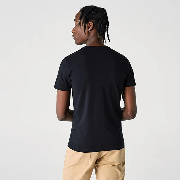 Áo Phông Nam Lacoste Men's Slim Fit TShirt TH0229-29S Màu Đen Size 3