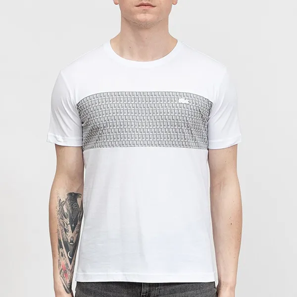 Áo Phông Nam Lacoste Men's White Short Sleeve TShirt Th0229 29B Màu Trắng Size 2
