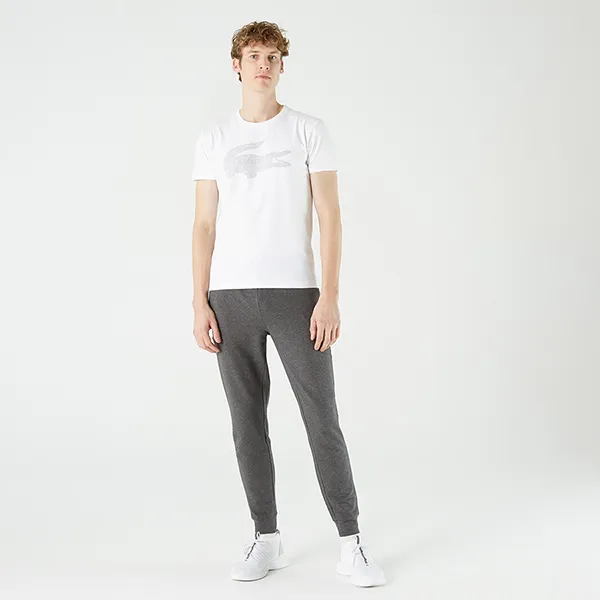 Áo Phông Nam Lacoste T-Shirt TH0208 08B Màu Trắng Size 2