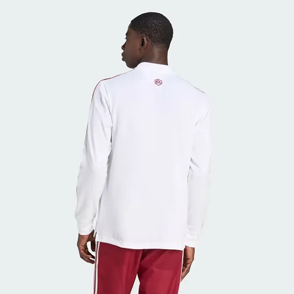 Áo Polo Dài Tay Nam Adidas Arsenal Terrace Icons Long Sleeve JM9396 Màu Trắng (Form Âu)