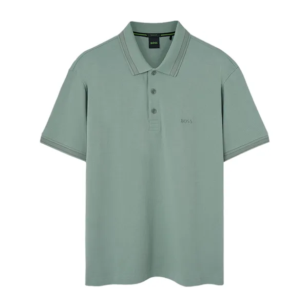 Áo Polo Nam Hugo Boss Cotton Polo Shirt 50469055 358 Màu Xanh Lá Size S