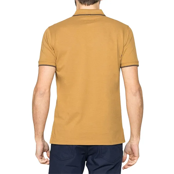 Áo Polo Nam Carrera Jeans Pique Cotton 819A0075A_181 Màu Vàng Mù Tạt Size M