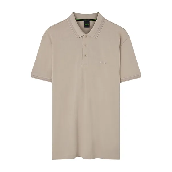 Áo Polo Nam Hugo Boss Paddy Polo Shirt In Cotton Piqué 50469055 285 Màu Beige Size S