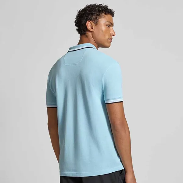Áo Polo Nam Hugo Boss Paddy Polo Shirt In Cotton Piqué 50469055 455 Màu Xanh Blue Size S