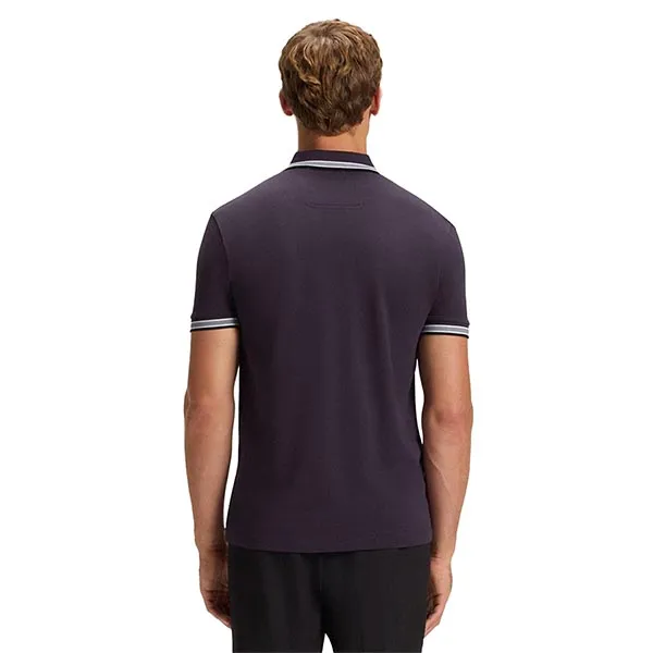 Áo Polo Nam Hugo Boss Paddy Polo Shirt In Cotton Piqué 50469055 517 Màu Xanh Than Size M