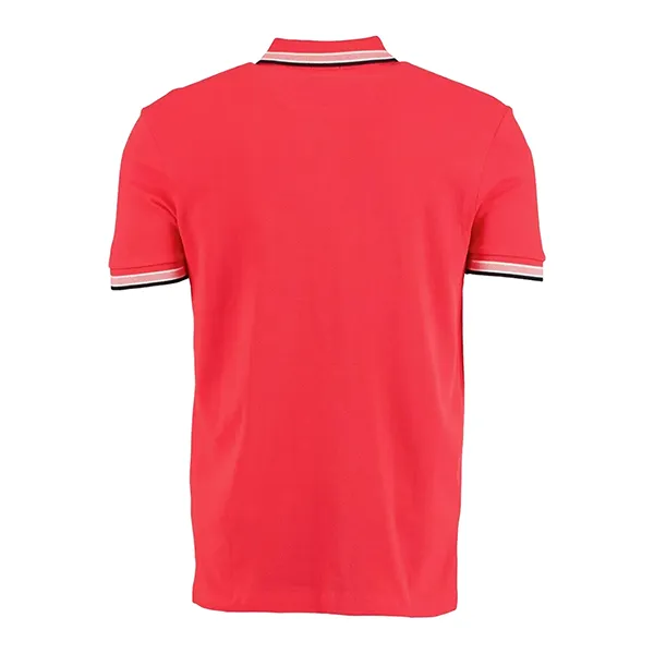 Áo Polo Nam Hugo Boss Paddy Polo Shirt In Cotton Piqué 50469055 641 Màu Hồng Đậm Size S