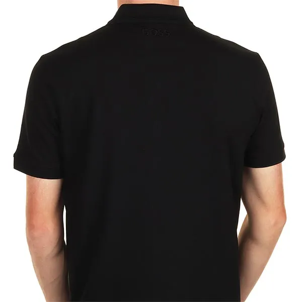 Áo Polo Nam Hugo Boss Paddy Polo Shirt In Cotton Piqué 50469102 014 Màu Đen Size S