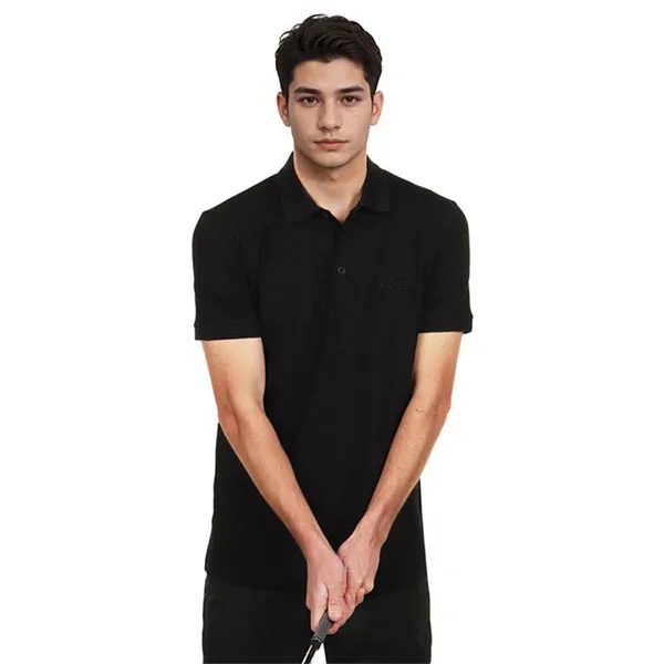 Áo Polo Nam Hugo Boss Paddy Polo Shirt In Cotton Piqué 50469102 014 Màu Đen Size S