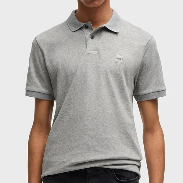 Áo Polo Nam Hugo Boss Passenger Polo Shirt 50507803 051 Màu Xám Size S