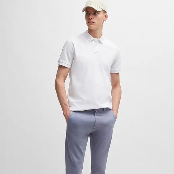 Áo Polo Nam Hugo Boss Passenger Polo Shirt 50507803 100 Màu Trắng Size S