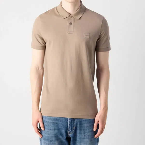 Áo Polo Nam Hugo Boss Passenger Polo Shirt 50507803 346 Màu Vàng Cát Size S