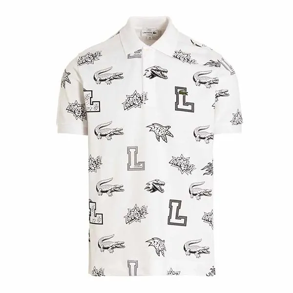Áo Polo Nam Lacoste Classic PH1421001 Màu Trắng Size 4