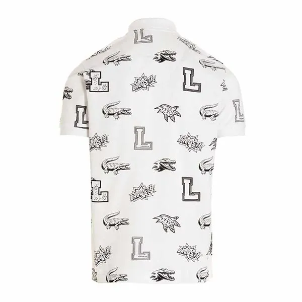 Áo Polo Nam Lacoste Classic PH1421001 Màu Trắng Size 4