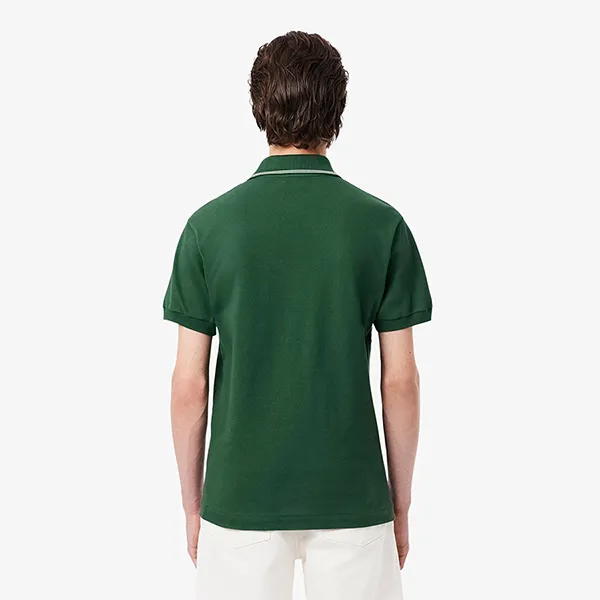 Áo Polo Nam Lacoste Men's Classic Fit L.12.12 Embroidered Shield PH0037 51 132 Màu Xanh Lá Size 4