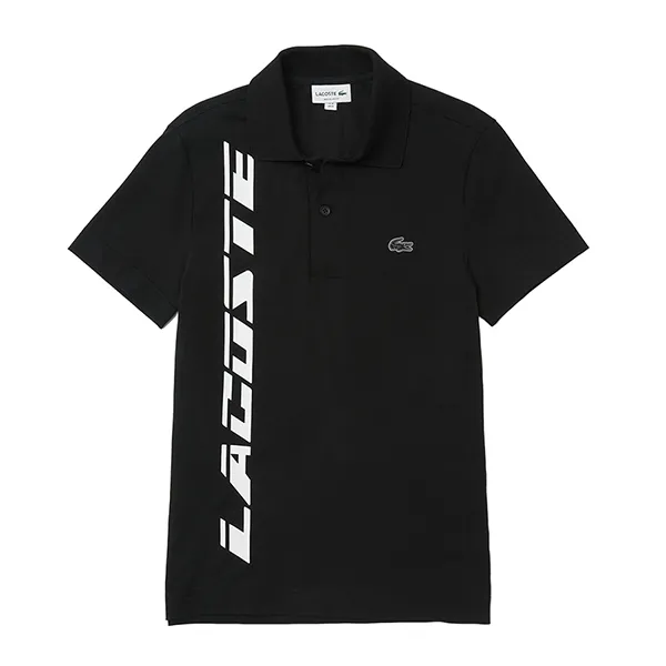 Áo Polo Nam Lacoste Men's Regular Fit Branded Piqué Polo PH9643 98 031 Màu Đen Size XS