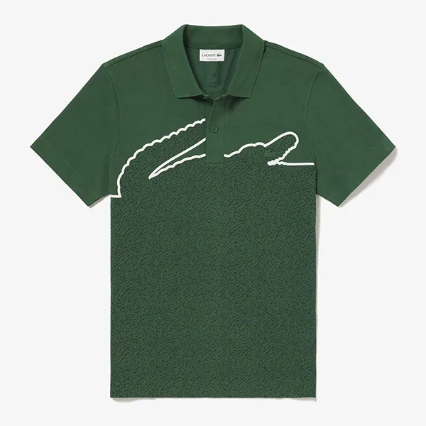 Áo Polo Nam Lacoste Men’s Regular PH3325-132 Màu Xanh Lá Size 3