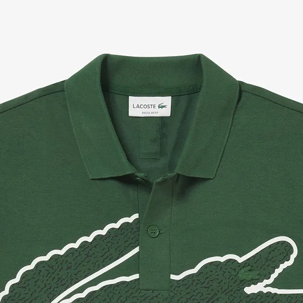 Áo Polo Nam Lacoste Men’s Regular PH3325-132 Màu Xanh Lá Size 3