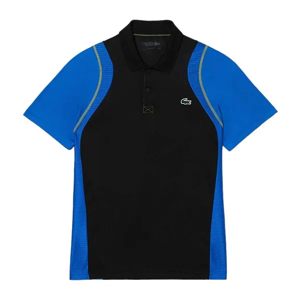 Áo Polo Nam Lacoste Men's Tennis PH5180 00 XIS Màu Đen/Xanh Size XS