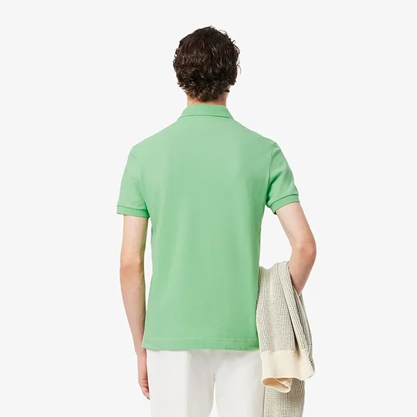 Áo Polo Nam Lacoste Piqué PH5522-10 TTF Màu Xanh Lá Size 3