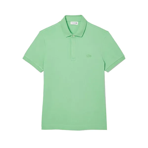 Áo Polo Nam Lacoste Piqué PH5522-10 TTF Màu Xanh Lá Size 3