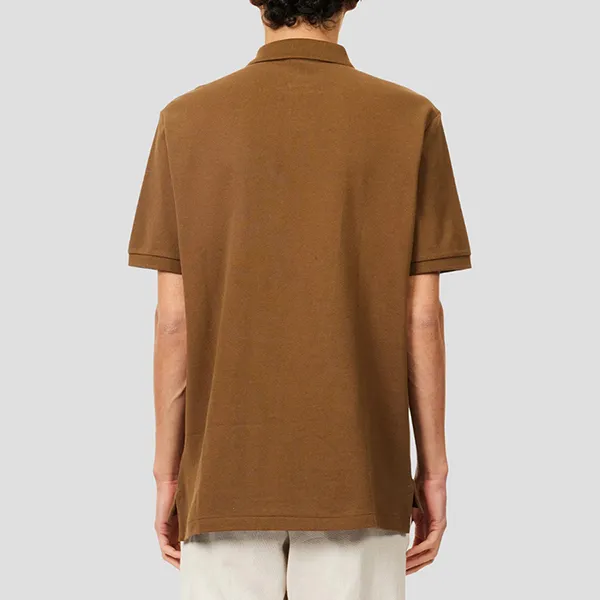 Áo Polo Nam Ralph Lauren Short Sleeve Mesh Polo In Nature Brown 710534735463 Màu Nâu Size M