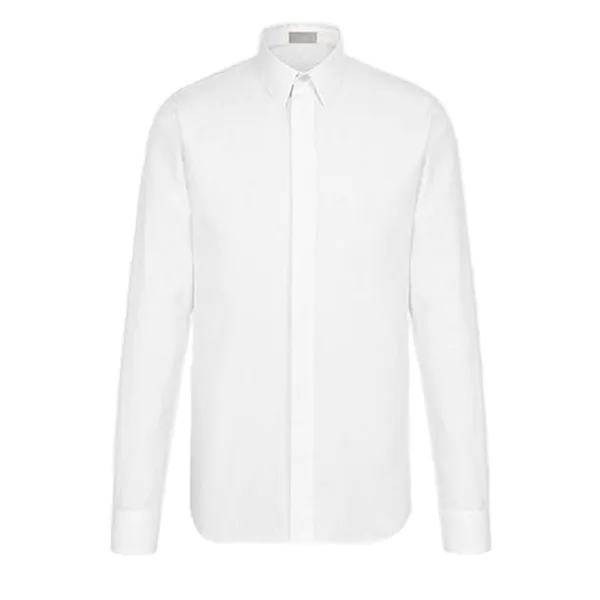 Áo Sơ Mi Dài Tay Nam Dior White Long Sleeve 013C501A4743 Màu Trắng Size 38