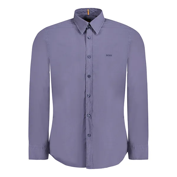 Áo Sơ Mi Nam Hugo Boss 50518304RELEGANT6_BL418 Màu Xanh Tím Size S