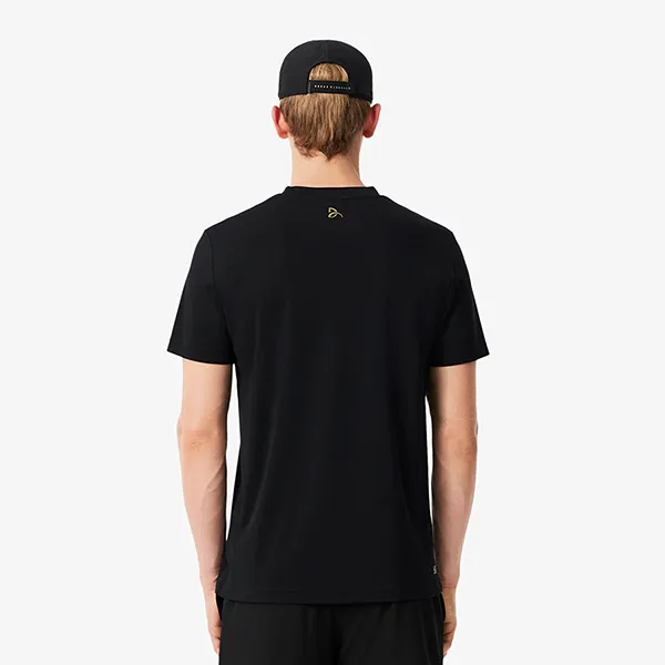 Áo Thun Nam Lacoste Men's Tennis x Novak Djokovic T-Shirt TH4782-51 031 Màu Đen