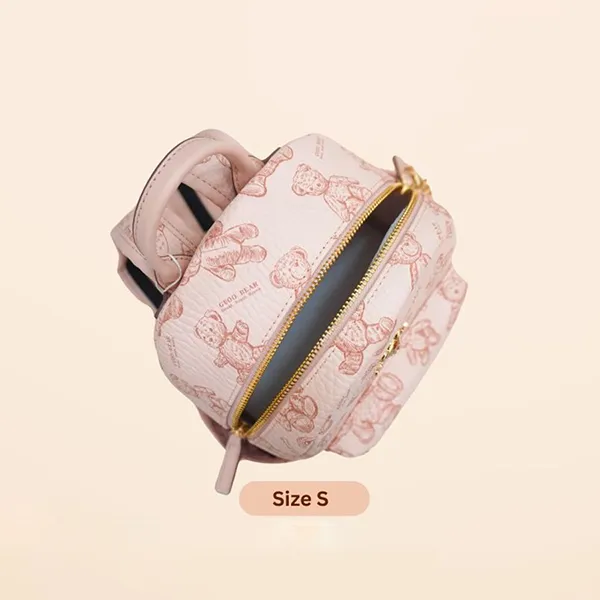 Balo Nữ Guoo Bear GU8017 GB S Màu Hồng